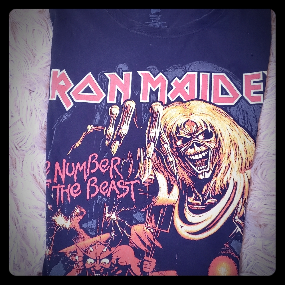 IRON MAIDEN mens t shirt